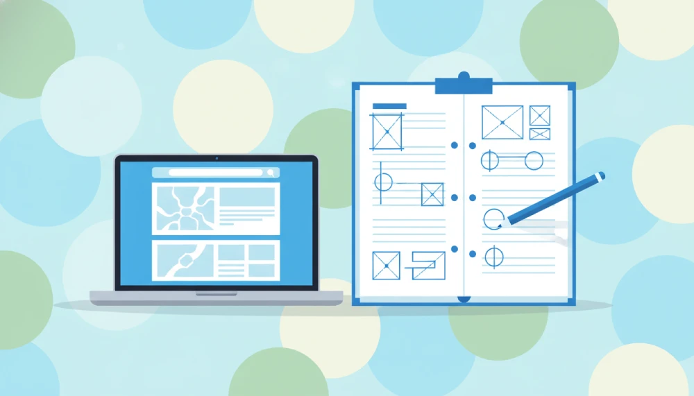 Website package overview showing deliverables included in custom web design plans
